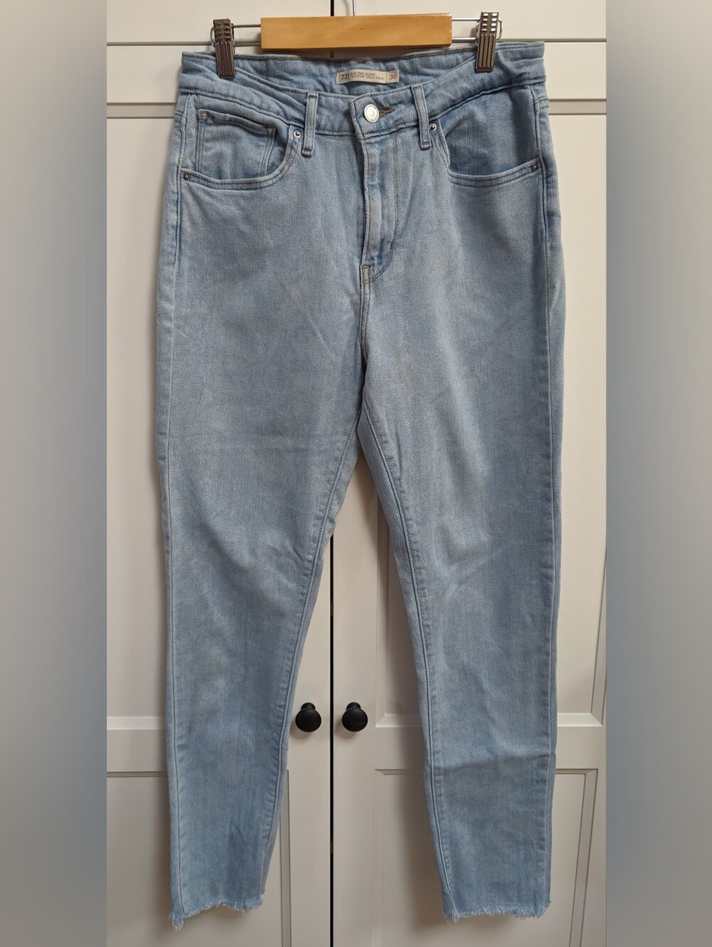 Levi's 721 High-Rise Skinny Light Wash Women’s Jeans
